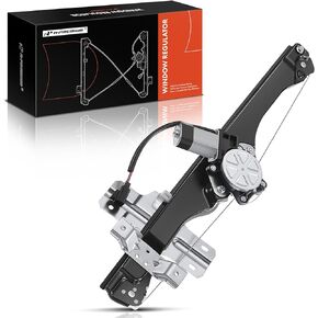 A-Premium Power Window Regulator Replacement for Chevrolet Traverse 2009-2012 GMC Acadia 2007-2012 Saturn Outlook 2007-2010 V6 3.6L Sport Utility with Motor Front Driver Side