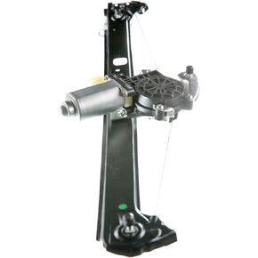 YHTAUTO Rear Power Window Regulator Driver Side with 2-Pin Motor Assembly for BMW E53 X5 2000-2006 Sport Utility