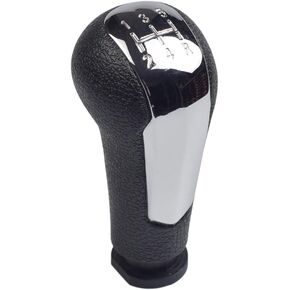Car Manual Shift Knob, Car Gear Shifter Knob Stick Head Level for Chevrolet Spark 2011 2013 2014 2015 2016 (Matte Silver)