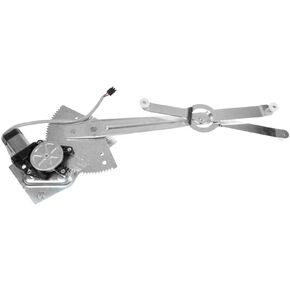 TRQ Power Window Regulator w/Motor Front Passenger Side Right RH for Chevy GMC Van