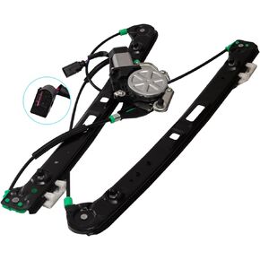 741-422 Front Left Power Window Lift Regulator with Motor Assembly (Driver Side) Fit for 2002-2008 Do-dge Ram 1500, Ram 2500, Ram 3500 [# 86872 55275599AA 55275599AB]