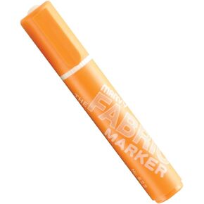 UCHIDA 622-C-7 Marvy Broad Point Fabric Marker, Orange, 1 Count (Pack of 1)