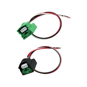 2Pcs Connector Harness Plug Fit for Nissan Infiniti 2002-2017 Camshaft Position Crankshaft Sensor Replace 23731-4M500 23730-AL60A 23731-6J906