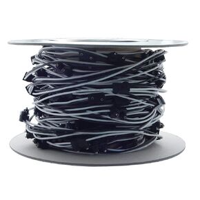 United Pacific 34242 Double Male Bullet Plug, 200 Count, 2 Prong, 16Gauge Wire Harness Roll – 100ft w/6-inch Lead Between Plugs – ONE 100ft Roll