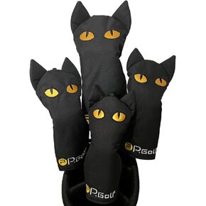 Black Cat Golf Club Head Cover