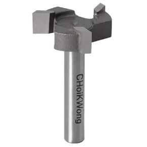 CNC Spoilboard Surface Router Bit، 1/4 بوصة عرقوب بلاطة تسطيح راوتر بت كربيد يميل السطح التخطيط السفلي تنظيف القاطع 1 بوصة قطر المسوي بت النجارة أداة التوجيه بواسطة CHoiKWong in Kuwait