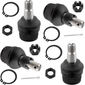 4Pcs Front Suspension Upper & Lower Ball Joints Fit For GMC/For Chevrolet Blazer/K10/K20, For Dodge Ramcharger W100 W150 W200, For Ford Bronco F-100 Pickup, For Jeep Replace# K8194 K8195 in Kuwait