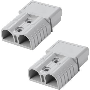 2 Pieces Battery Quick Connect,175Amp AWG 1/0 Disconnect Connector, 12V Wire Harness Plug Connector, 2-4 Gauge Power Jumper Cable Plug Connector for Car Winch Trailer Recovery Forklift