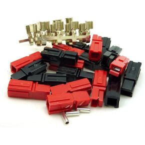 10 Pair Philmore DC 45A Quick Disconnect Battery Power Connectors for 14-10AWG Wire; 49-328