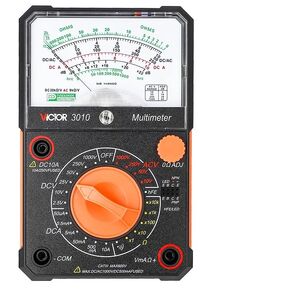 Ruoshui 3010 Analog Multimetro Pointer Multimeter Universal High Precision Multi Mechanical Multimeter 1000v Electrician Tools