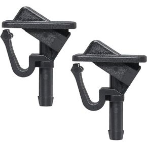 2 Pcs Windshield Washer Nozzle Wiper Spray Replacement Fit For Jeep Wrangler JK 2002-2012 TJ 2002-2006. (2 PCS). OEM#: ‎55156728AB
