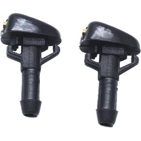 2pcs Car Front Windshield Wiper Washer Water Spray Nozzle Non-OEM Replacement Compatible with Mitsubishi
