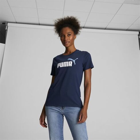PUMA Women's Ess Logo Tee in Saudi Arabia