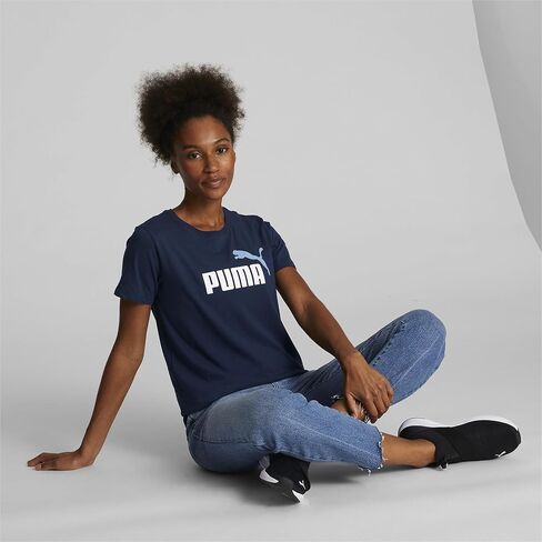 PUMA Women's Ess Logo Tee in Saudi Arabia