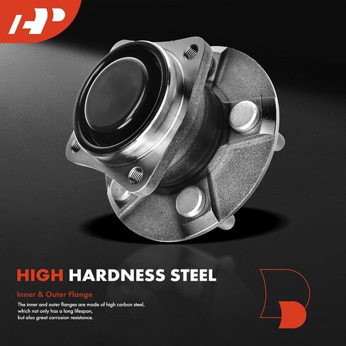A-Premium 2 × محمل العجلات الخلفية ومجموعة المحور مع 5 عروة متوافقة مع Toyota Corolla 2003-2008، Matrix 2003-2008، Celica 2000-2005 & Pontiac Vibe 2003-2008، FWD ومع عدم وجود ABS، 512216 in Saudi Arabia