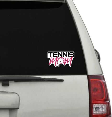 Sports Mom Vinyl Decals Stickers - Baseball, Softball, Basketball, Soccer, Cheer, Football, Golf, Gym, Gymnastics, Tennis - Decals are 6 Inches at Largest Point (Golf Mom) in Saudi Arabia