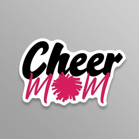 Sports Mom Vinyl Decals Stickers - Baseball, Softball, Basketball, Soccer, Cheer, Football, Golf, Gym, Gymnastics, Tennis - Decals are 6 Inches at Largest Point (Golf Mom) in Saudi Arabia