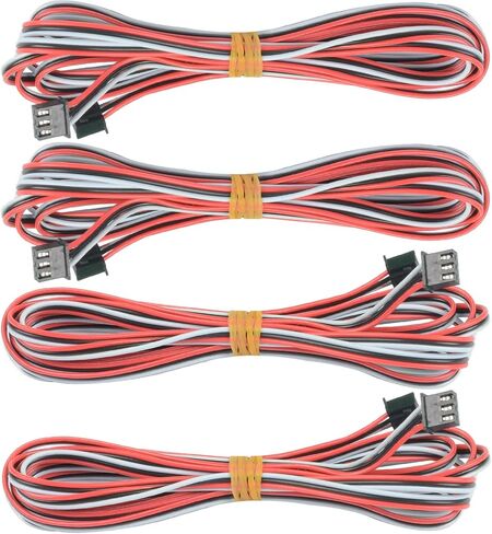6pcs/lot 3D Printer Parts 1M XH2.54 3PIN Cable Endstop Mechanical Limit Optical Switch Connection Wire in Saudi Arabia