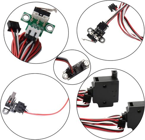 6pcs/lot 3D Printer Parts 1M XH2.54 3PIN Cable Endstop Mechanical Limit Optical Switch Connection Wire in Saudi Arabia