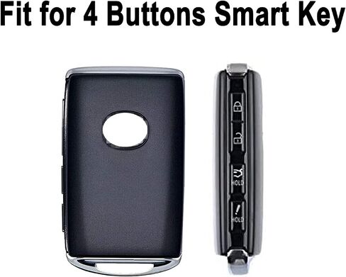 Key Fob Cover Case fit for Mazda 3 Hatchback, Mazda CX4 CX5 CX8 CX9 CX-30 6 WAZSKE11D01 ABS Carbon Fiber Pattern in Saudi Arabia