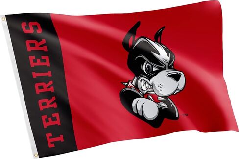 Desert Cactus Boston University Flag Terriers BU Flag Banners 100% Polyester Indoor Outdoor 3x5 feet Flags (Team Name) in Saudi Arabia