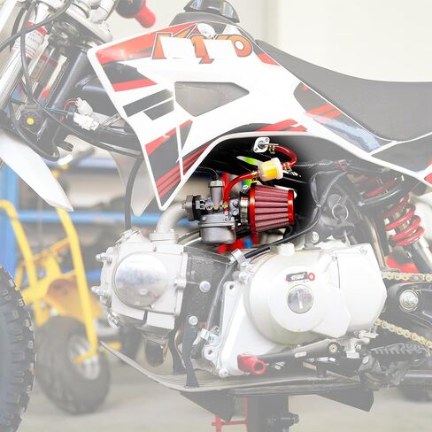 مكربن ​​RUTU PZ19 19 مم مع طقم فلتر هواء 35 مم لـ 50cc 70cc 90cc 110cc 125cc Peace Eagle Cool Sport Sunl NST TaoTao Redcat Coolsport Loncin Clone ATV أجزاء رباعية in Saudi Arabia