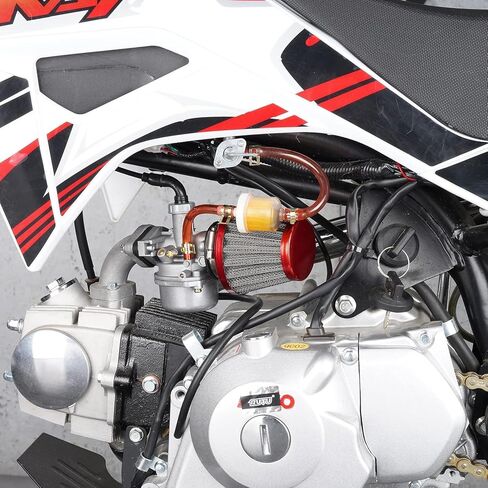 مكربن ​​RUTU PZ19 19 مم مع طقم فلتر هواء 35 مم لـ 50cc 70cc 90cc 110cc 125cc Peace Eagle Cool Sport Sunl NST TaoTao Redcat Coolsport Loncin Clone ATV أجزاء رباعية in Saudi Arabia