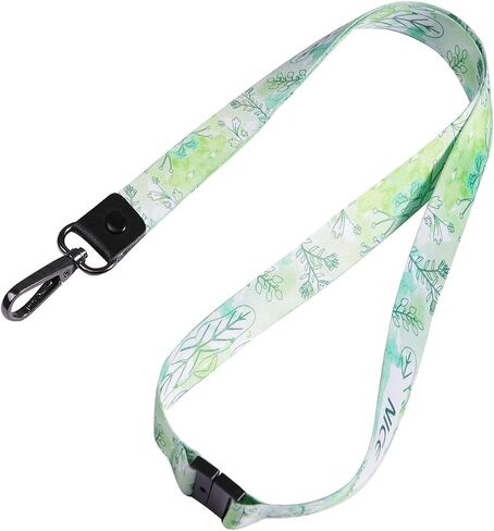 Lanyard Keys Key Chain Long Neck Lanyard Id Badge Lanyard with Metal Clasp for Men Women Teacher Card Wallet in Saudi Arabia