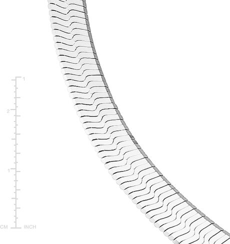 قلادة سلسلة Silpada 'Herringbone Circle' من الفضة الاسترليني، 18 بوصة + 2 بوصة in Saudi Arabia