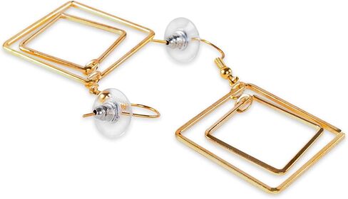 Super Z Outlet Plastic Earring Backs Replacements Comfortable Ear Nut Clear/Silver Safety Hypoallergenic (100 Pack) in Saudi Arabia