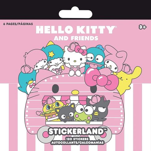 Hello Kitty Travel Backpack and Lunch Box Set - 16" Hello Kitty Backpack, Hello Kitty Lunch Bag, Water Bottle, Stickers & More | Hello Kitty School Backpack in Saudi Arabia