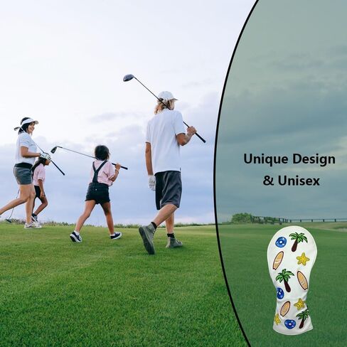 Golf Club Covers Driver Headcover 3 5 Fairway Wood Hybrid Golf Head Covers for Men Women in Saudi Arabia