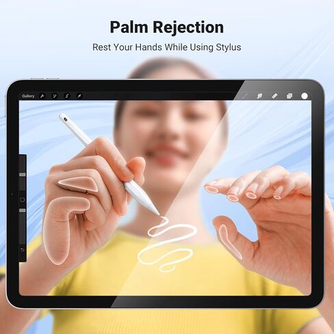قلم شاشة UGREEN متوافق مع قلم iPad الدقيق والسلس يتضمن 3 رؤوس بديلة متوافقة مع iPad 6/7/8/9/10، iPad Pro 11 بوصة 12.9 بوصة، iPad Air 3/4/5، iPad Mini 5/6 Gen in Saudi Arabia