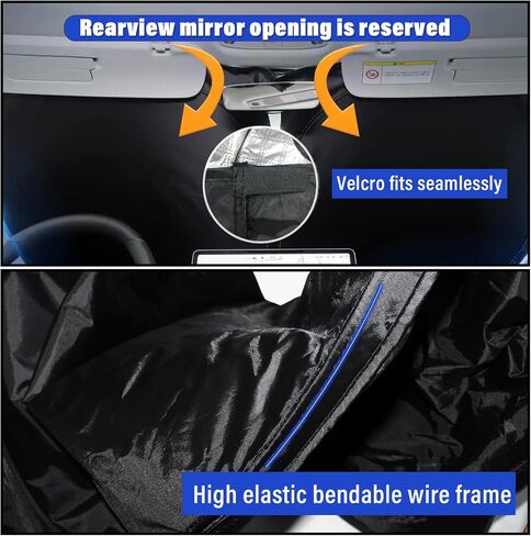Sze Car Windshield Sunshade Compatible with 2018-2022 2023 2024 VW Atlas Cross Sport Front Window Foldable Sun Shade UV Reflector Visor Shield Cover,Light Weight,Easy to Carry,Keep Vehicle Cool in Saudi Arabia