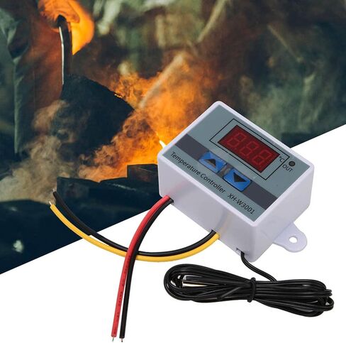XH-W3001 Digital Thermostat Switch Sous Vide Controller Range Minus 50℃ to 110℃(24V/240W and110 to 220V/1500W）(110to 220V/1500W) in Saudi Arabia