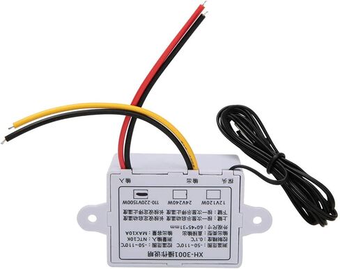 XH-W3001 Digital Thermostat Switch Sous Vide Controller Range Minus 50℃ to 110℃(24V/240W and110 to 220V/1500W）(110to 220V/1500W) in Saudi Arabia