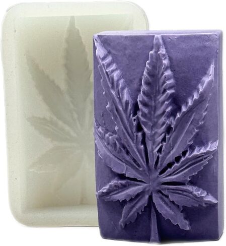 شمعة الماريجوانا المصنوعة من السيليكون والصابون والشمع والجص والراتنج وأوراق الطين in Kuwait