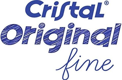 BIC Cristal Original Fine Ball Pens Fine Point (0.8 mm) - Assorted Colours, Pouch of 10 in Saudi Arabia