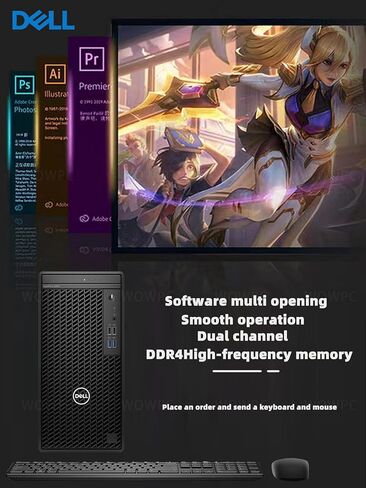 سطح المكتب البرجي طراز Optiplex 3000 من Dell | معالج انتل كور i5-12500 من الجيل الثاني عشر | ويندوز 11 برو | منفذ HDMI + منفذ عرض يدعم 4K | واي فاي | بلوتوث | DVD-RW (ذاكرة وصول عشوائي سعة 32 جيجابايت | محرك أقراص SSD سعة 512 جيجابايت + محرك أقراص ثابتة س in Saudi Arabia