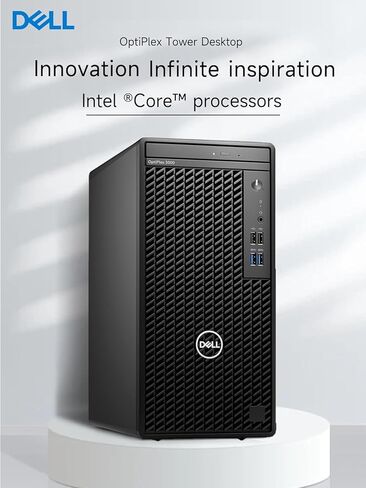 Dell Optiplex 3000 Tower Desktop | 12th Gen Intel Core i5-12500 Processor | Windows 11 Pro | HDMI+Display Port Support 4K | WiFi | Bluetooth | DVD-RW (32GB RAM | 512GB SSD + 1TB HDD) in Saudi Arabia