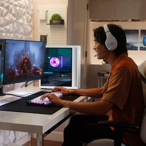 كمبيوتر مكتبي للألعاب HP OMEN 25L | ايه ام دي رايزن 5 5600 جيجا حتى 4.4 جيجا هرتز | جي فورس جي تي اكس 1660 سوبر | منفذ العرض | مبرد وحدة المعالجة المركزية بإضاءة بيضاء | نظام التشغيل Windows 11 (ذاكرة وصول عشوائي سعة 32 جيجابايت | محرك أقراص SSD سعة 2 تير in Kuwait