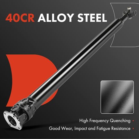 A-Premium Rear Complete Drive Shaft Prop Shaft Driveshaft Assembly Compatible with Ford F-250 Super Duty 1999-2002, F-350 Super Duty 1999-2002, 4WD, Automatic transmission in Saudi Arabia