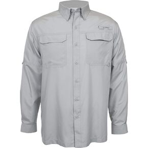 HABIT Men's Belcoast Long Sleeve River Guide Fishing Shirt in Kuwait