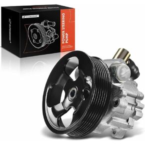A-Premium Power Steering Pump, with Pulley, Compatible with Mercedes-Benz GL350 2010-2012, R350 2010-2012, ML350 2010-2011, V6 3.0L Diesel Turbo, Without EHPS, Replace # 40064663101