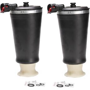 Rear Air Spring kit Compatible with 1989-2010 Ford Crown Victoria Lincoln Town Car 1992-2009 Mercury Grand Marquis Air Shocks Suspension Bags Left & Right 2Pcs