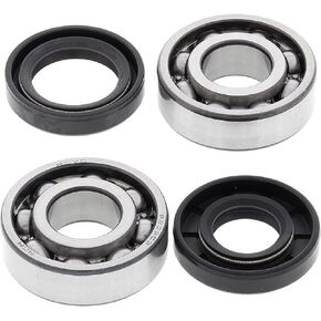 All Balls Racing Crank Bearing and Seal Kit 24-1061 Compatible With/Replacement For Yamaha PW50 1981-2018, QT50 1979-1987