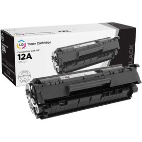 LD Compatible Toner-Cartridge Replacement for HP 12A Q2612A (Black)