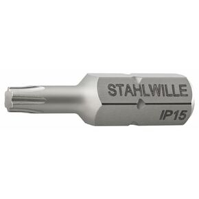 Stahlwille 08162040 1/4" Torx Plus Screwdriver Bit - Size IP 40, C 6.3 Hex Drive Outside, 25mm Length - Tempered and Hardened Steel - Made in Germany for Inside TORX PLUS Screws