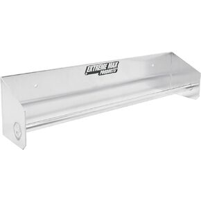 Extreme Max 5001.6191 17" Wall-Mount Aluminum Ratchet Strap Tie-Down Hanger for Race Trailer, Garage, Shop, Enclosed Trailer, Toy Hauler