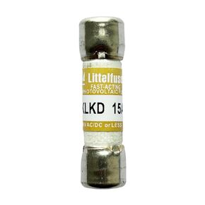 New OEM KLKD 15A KLKD015 KLKD-15 KLKD-15A 600V Fast Acting Fuse, Pack of 10